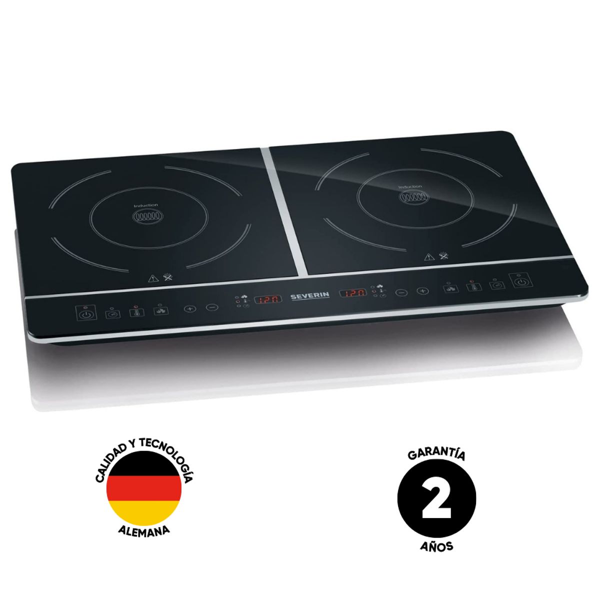 SEVERIN - Cocina de inducción DOBLE - DK 1031