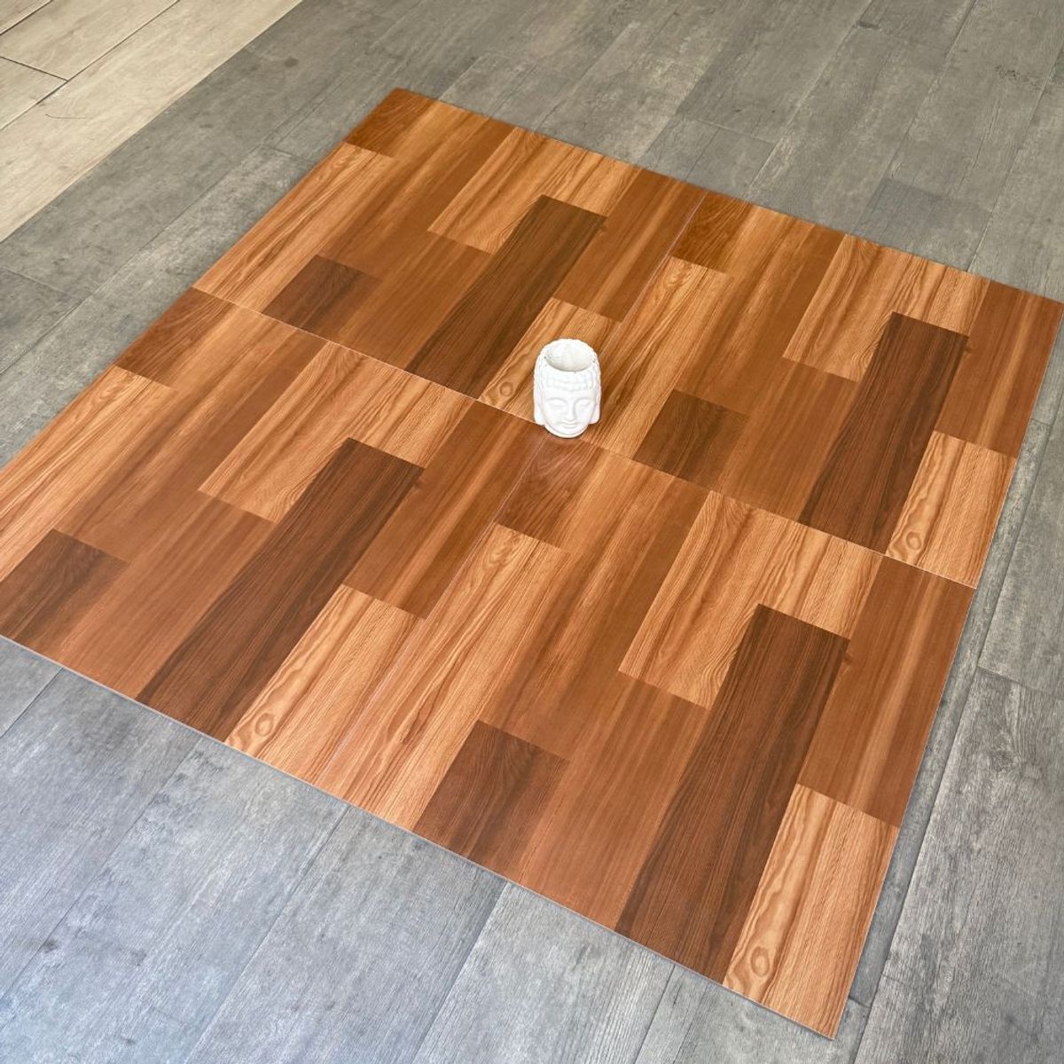 EJESA CREA TU ESPACIO IDEAL - PORCELANATO PARQUET CARAMELO 60X60cm  144m2  MATE