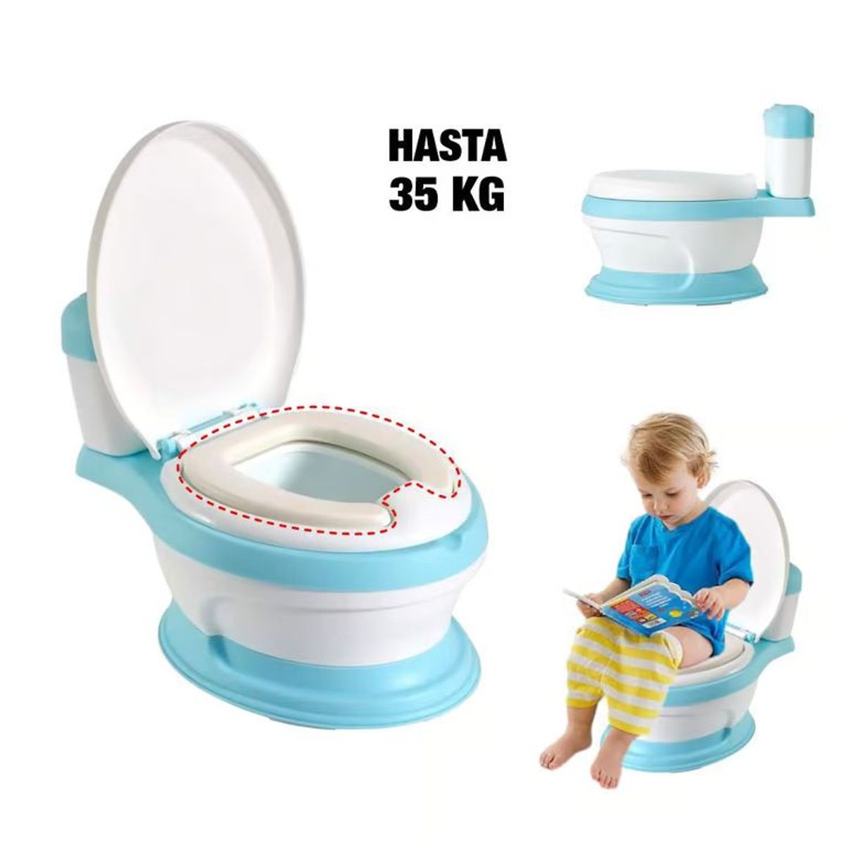 GENERICO - bacin de entrenamiento de bebé