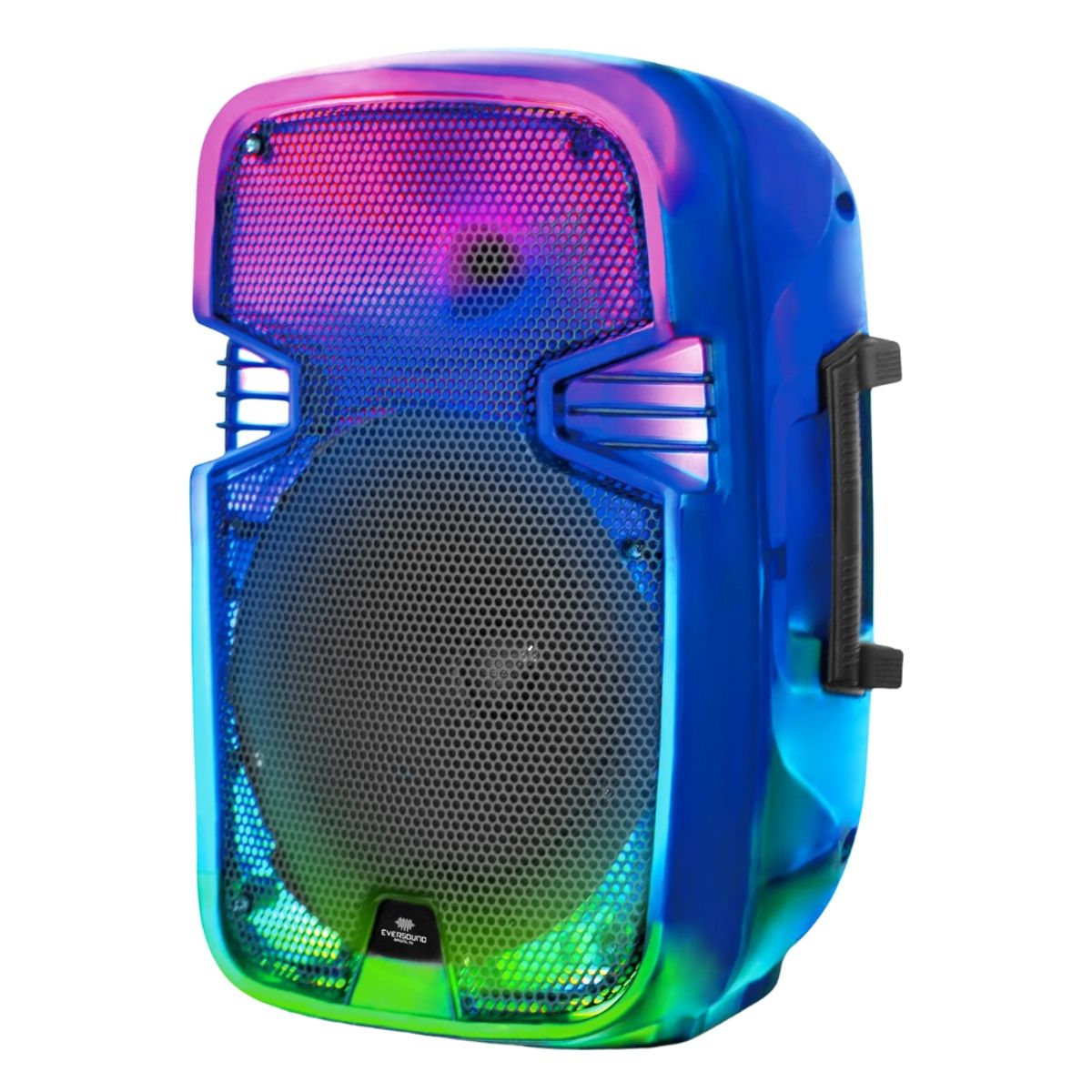 EVERSOUND - Parlante Bluetooth Eversound Bristol FX 8" - EV 1001 con Micrófono Alámbrico