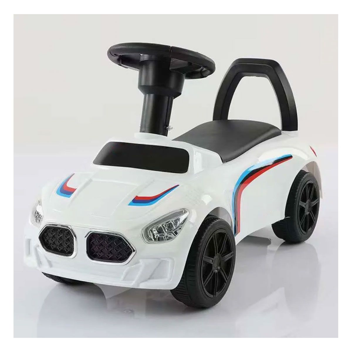 GENERICO - Carrito Buggy Correpasillos Para Niños Música Luces Blanco