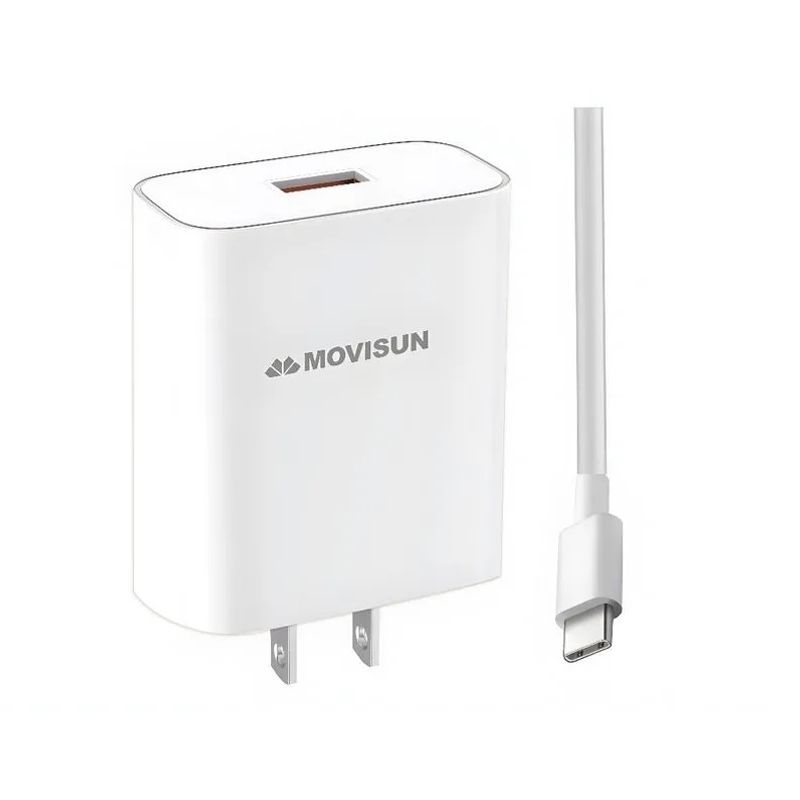 MOVISUN - CARGADOR CARGA RAPIDA 225W MOVISUN MQC TIPO C para TCL  ADVANCE