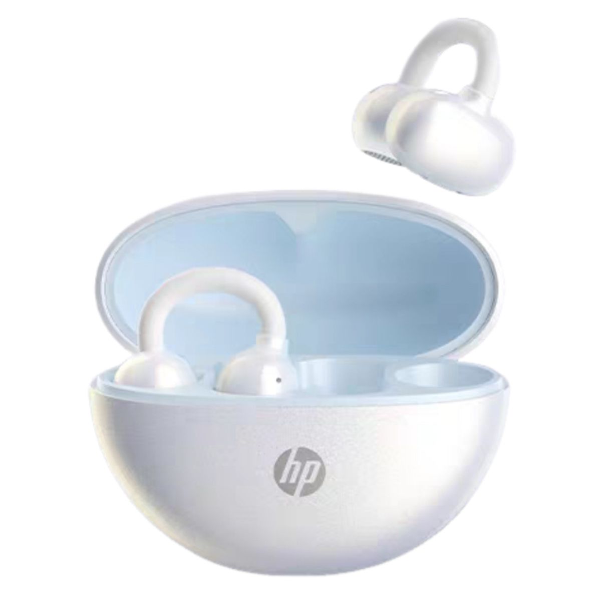 HP - Audífonos HP Clip H10M TWS Bluetooth 5.4 Blanco