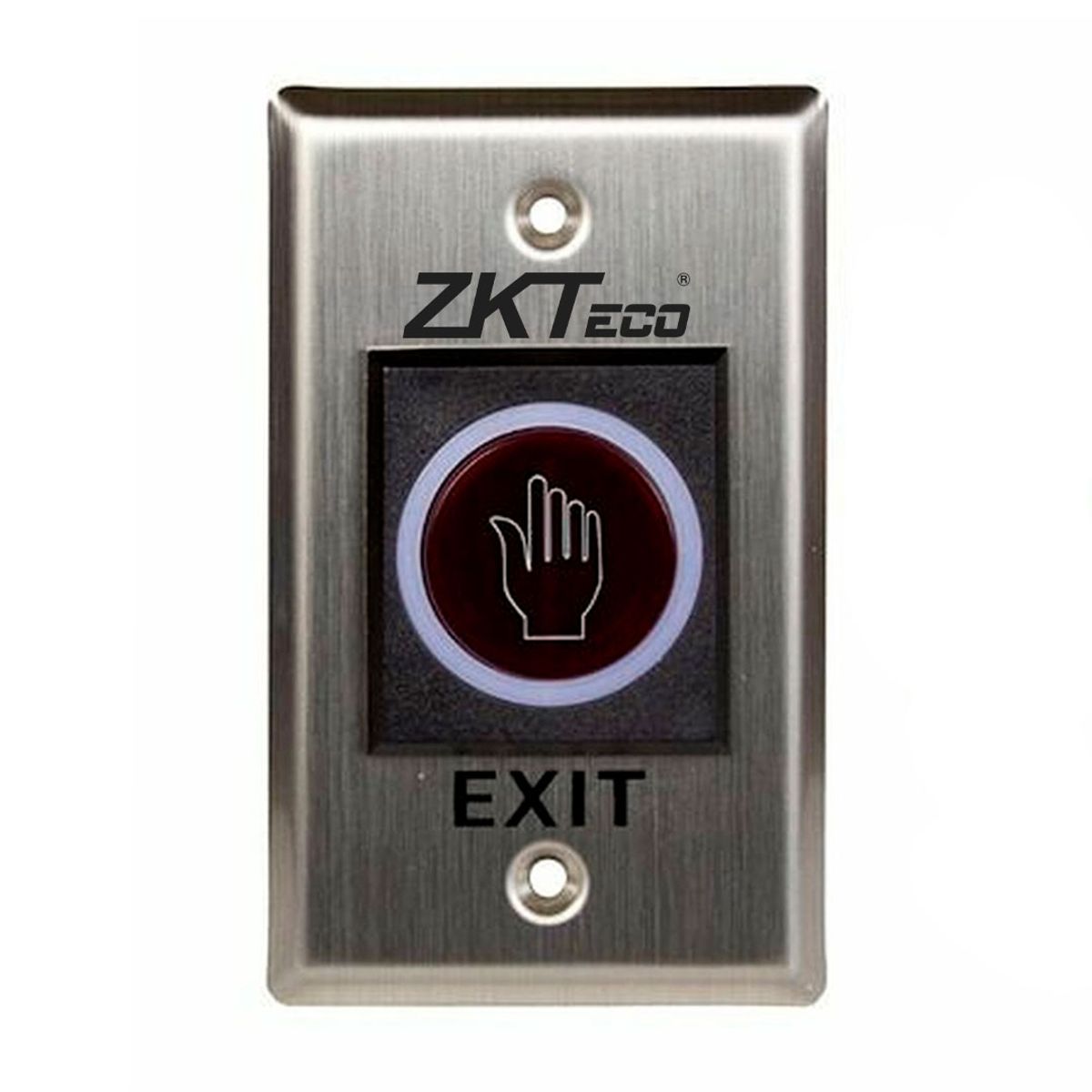 ZKTECO - ZKTECO TLEB102-R Bot n De Salida Sin Contacto Con Control