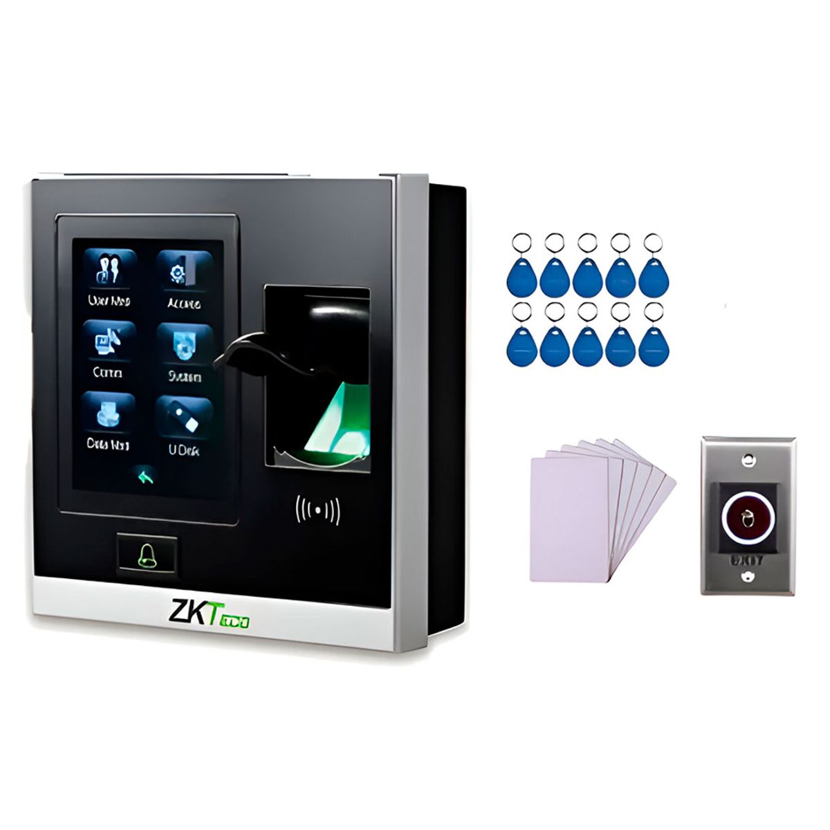 ZKTECO - ZKTECO SF400 E LOCK KIT kit de control de acceso huella
