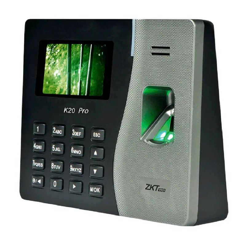 ZKTECO - ZKTECO K20 PRO Control biométrico acceso asistencia bateria
