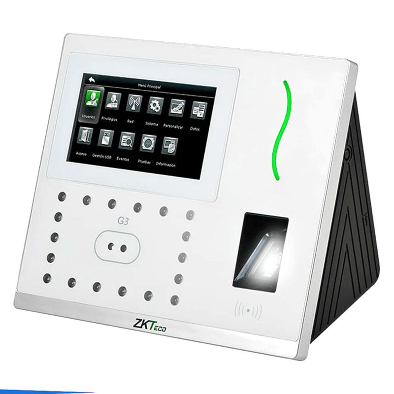 ZKTECO - ZKTECO G3-ID Control de acceso multibiometrico Green Label