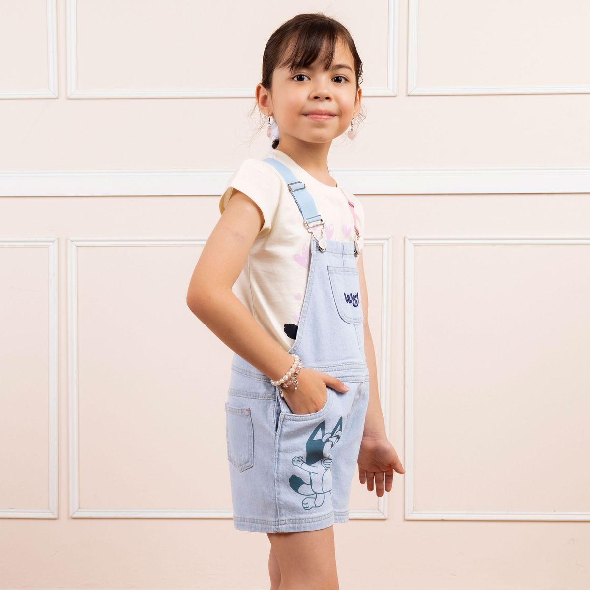 BLUEY - JUMPER BLUEY NIÑA - DENIM