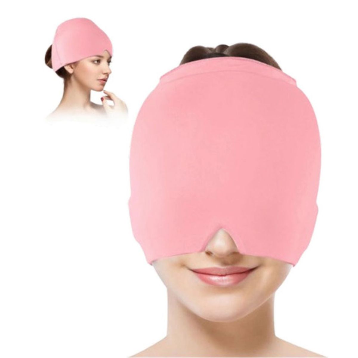 GENERICO - Masajeador Gorro Gel De Cabeza Frío Caliente Alivia Migraña