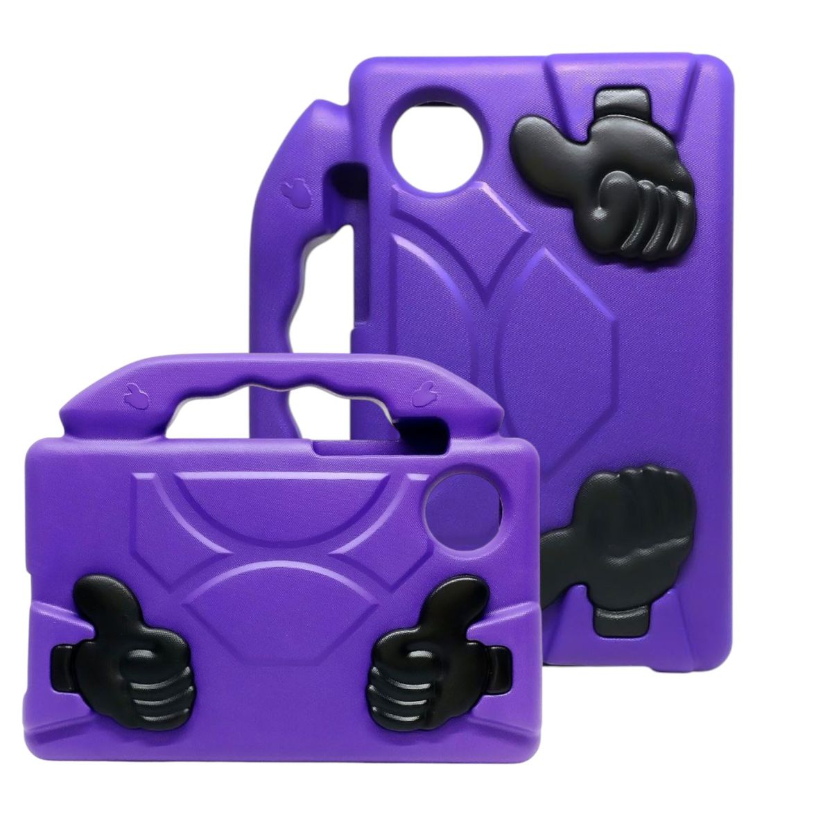 FUNDAANTIGOLPES - Funda de Goma con Diseño para Tablet Xiaomi Redmi Pad SE 8.7 Morado