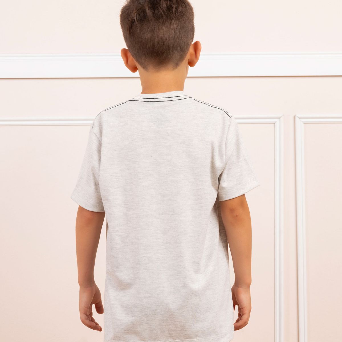 A VANTGARDESTYLE - POLO JURASSIC LAND NIÑO MC - JERSEY 100% ALGODON