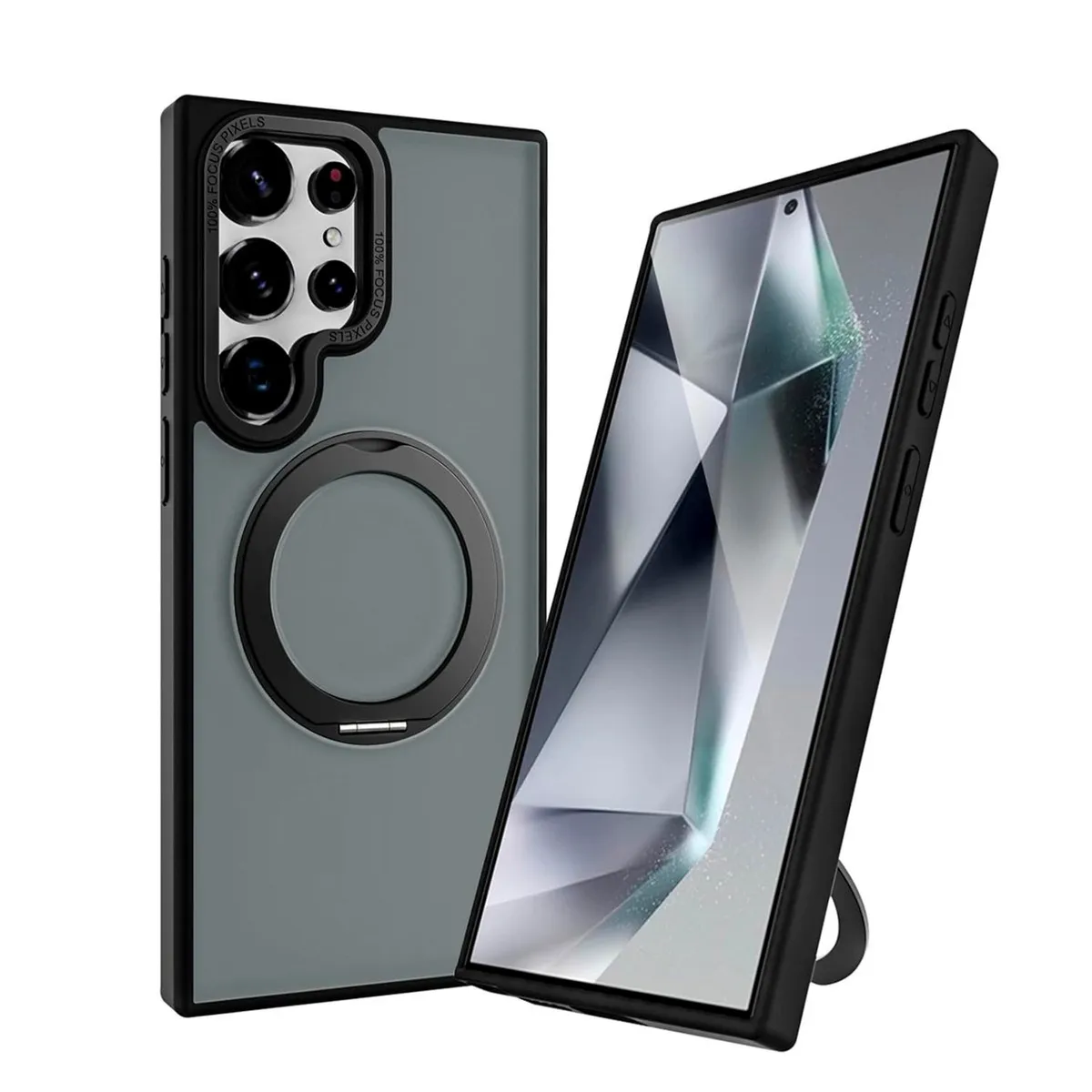 GENERICO - Funda Mate para Samsung Galaxy  S24 Ultra - Negro