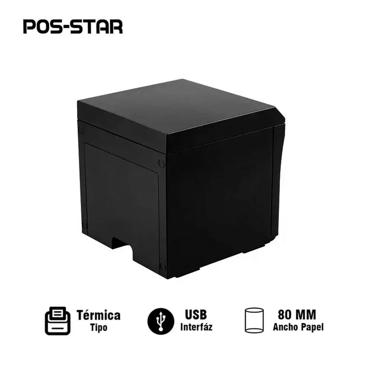 POS STAR - IMPRESORA TERMICA POS-STAR WP80A 80MM INTERFAZ