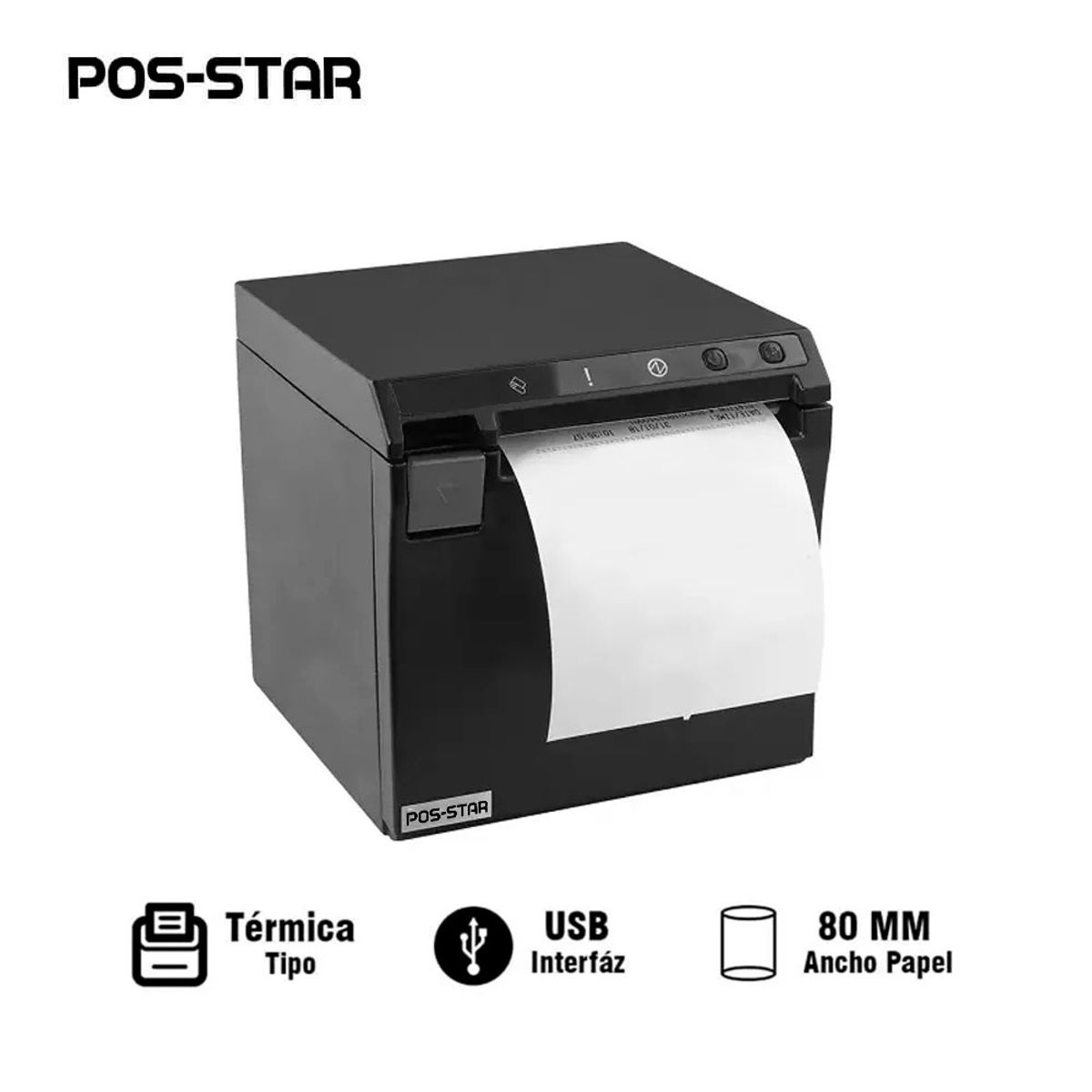 POS STAR - IMPRESORA TERMICA POS-STAR WP80A 80MM INTERFAZ
