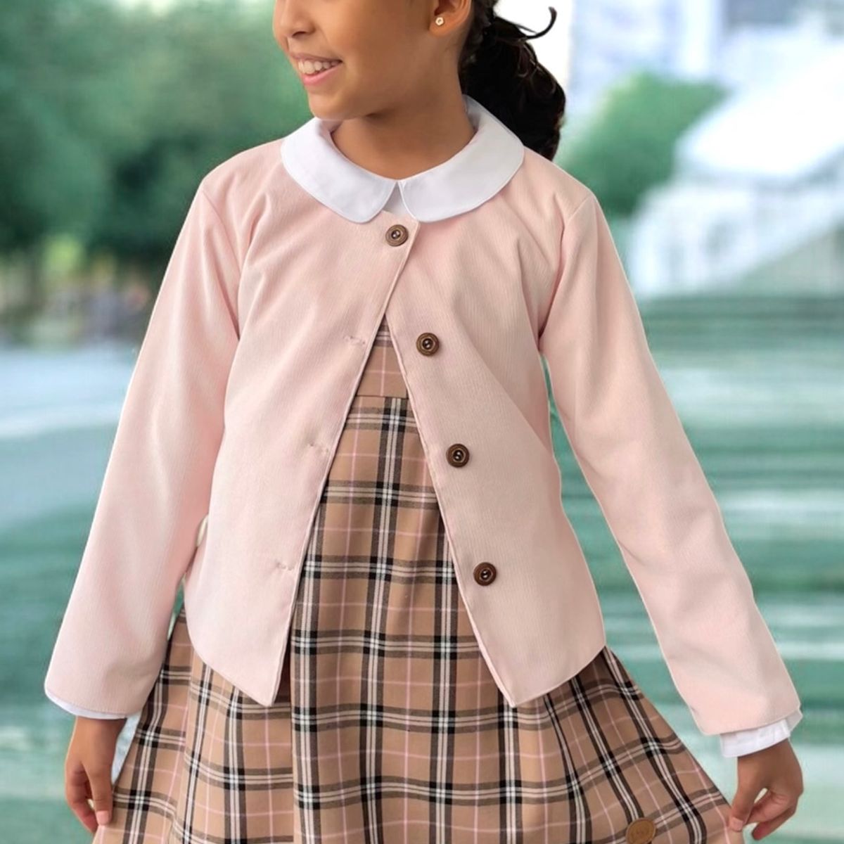 VALU MODA INFANTIL - Blazer Corduroy para niña