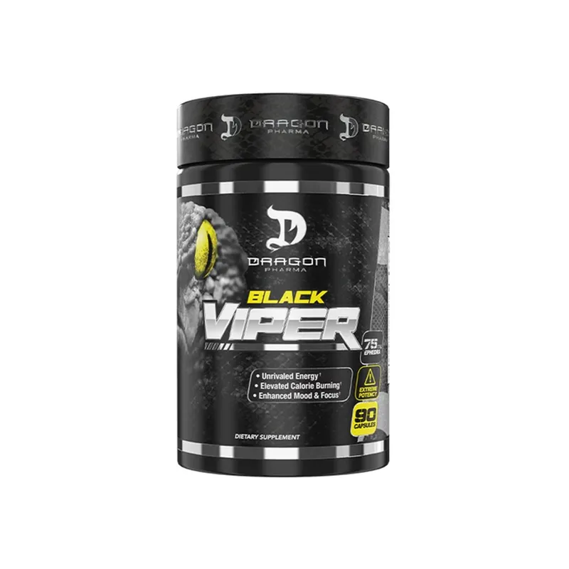 DRAGON - Black Viper 90Cápsulas Quemador Termogénico DragonPharma