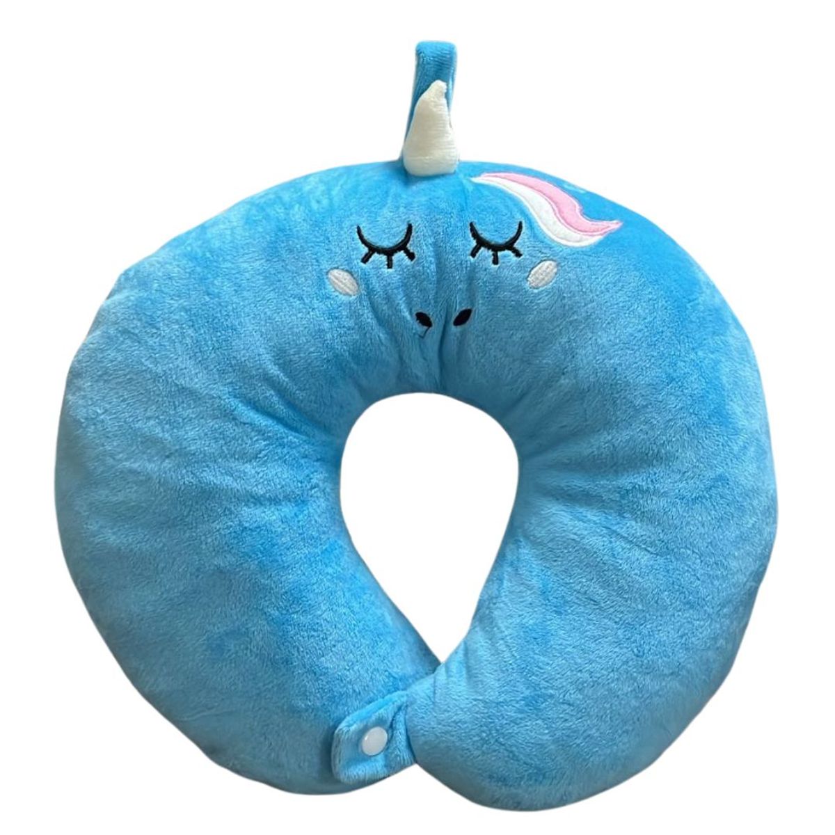 GENERICO - Almohada Cojín De Cuello Cervical Para Viajes celeste