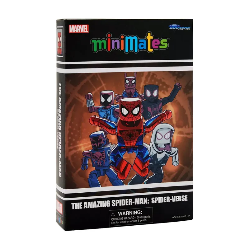 DIAMOND SELECT TOYS - Marvel Minimates Spider-Man Spiderverse Deluxe Box Set