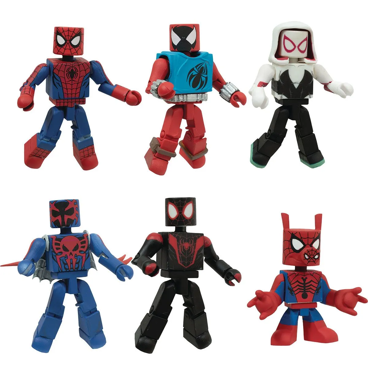 DIAMOND SELECT TOYS - Marvel Minimates Spider-Man Spiderverse Deluxe Box Set