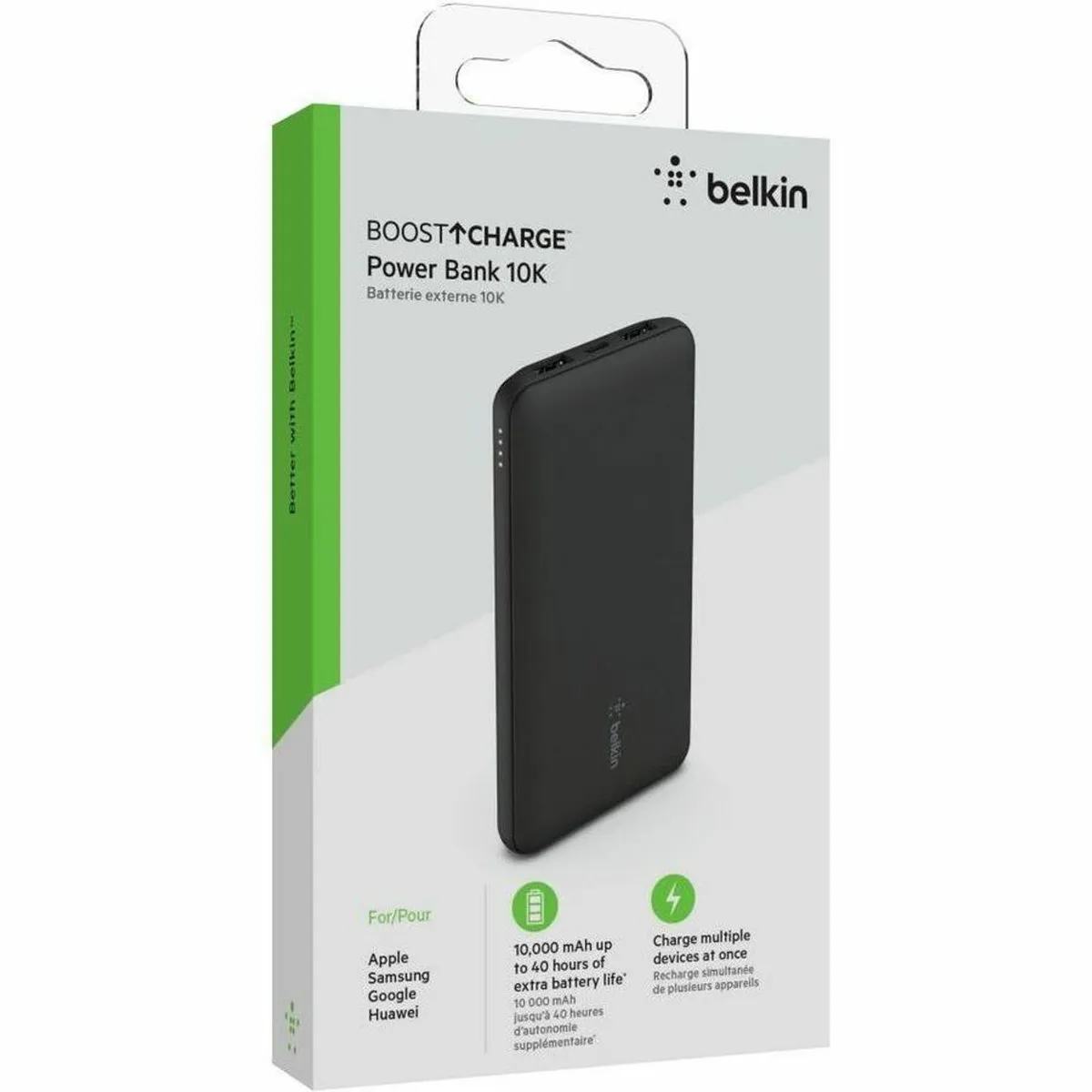BELKIN - POWER BANK 10000MAH BELKIN BOOSTCHARGE COLOR NEGRO