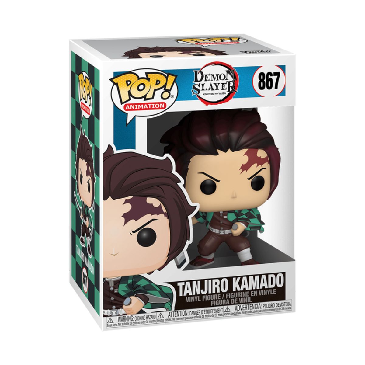 FUNKO - Funko Pop Tanjiro Kamado 867 - Demon Slayer