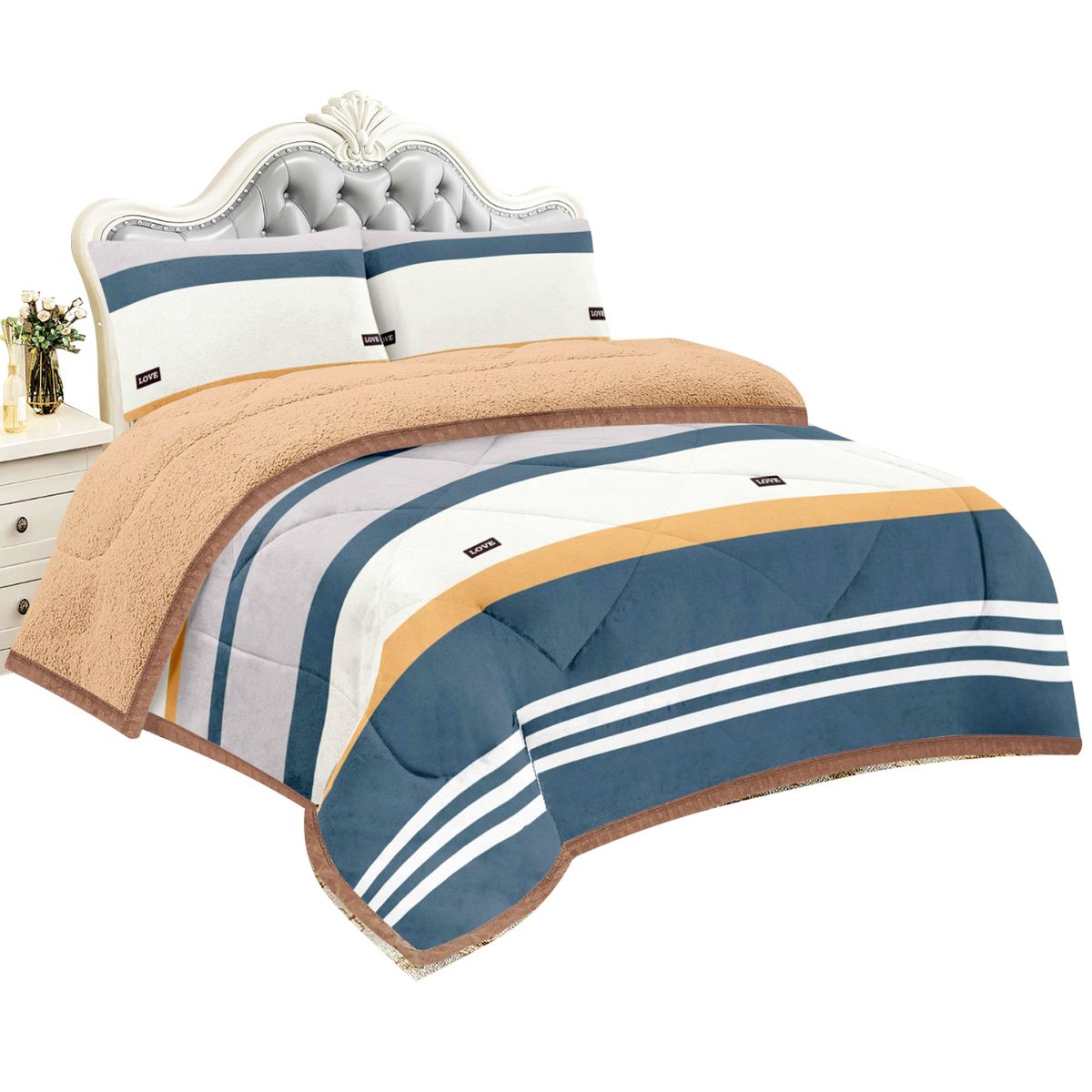 GOLDSUN - COBERTOR INVIERNO 3Piezas - 2plz -01