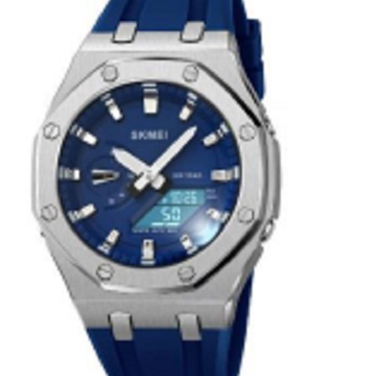 SKMEI - Reloj Skmei 2243 Correa Silicona Hora Mundial