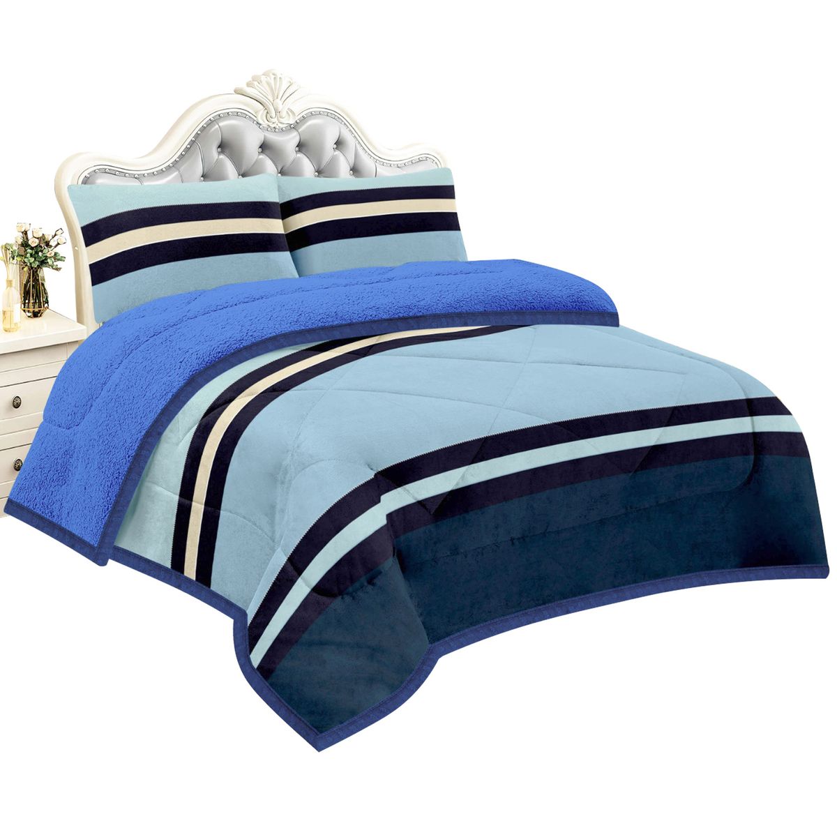 GOLDSUN - COBERTOR INVIERNO 3Piezas - 2plz -B