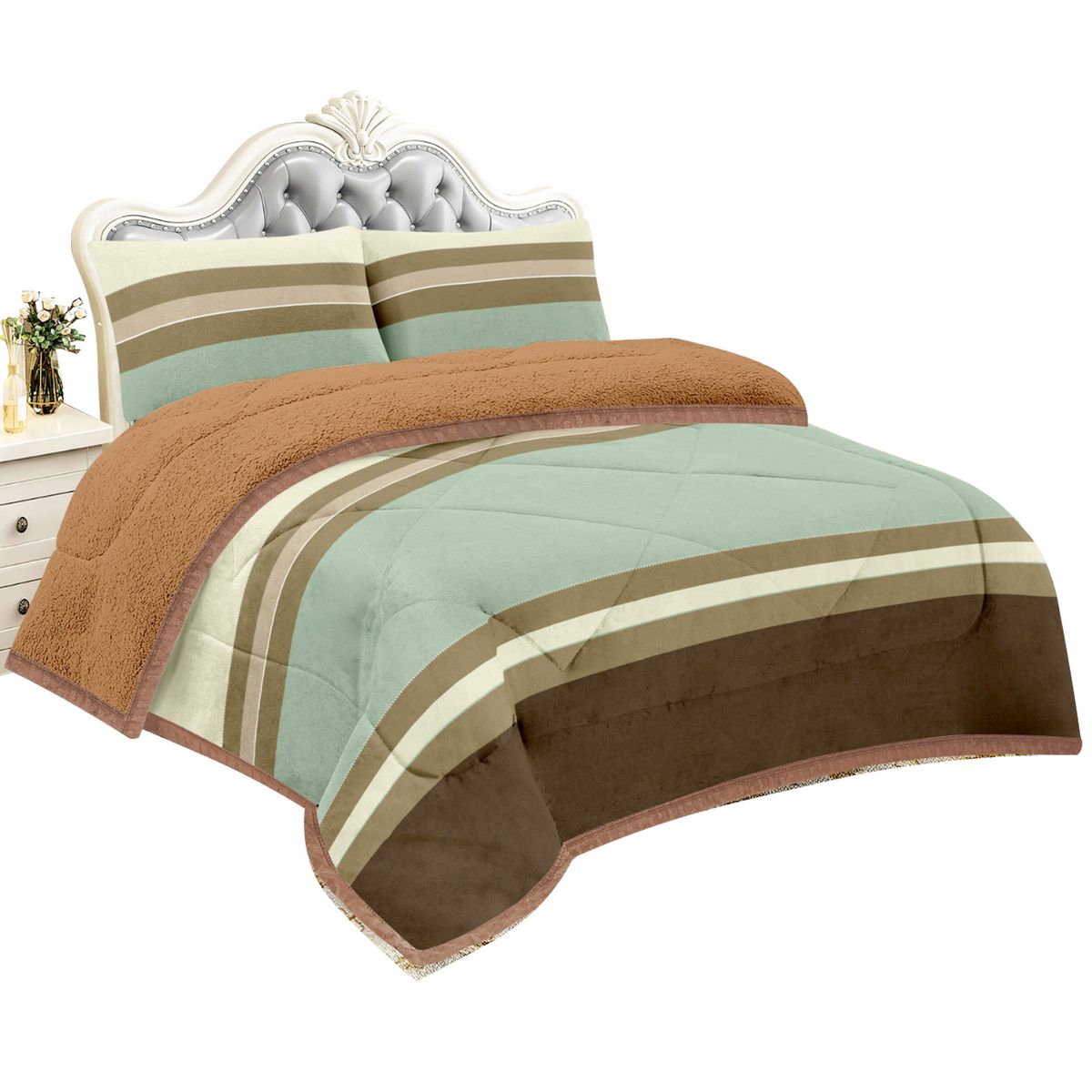 GOLDSUN - COBERTOR INVIERNO 3Piezas - 2plz -B