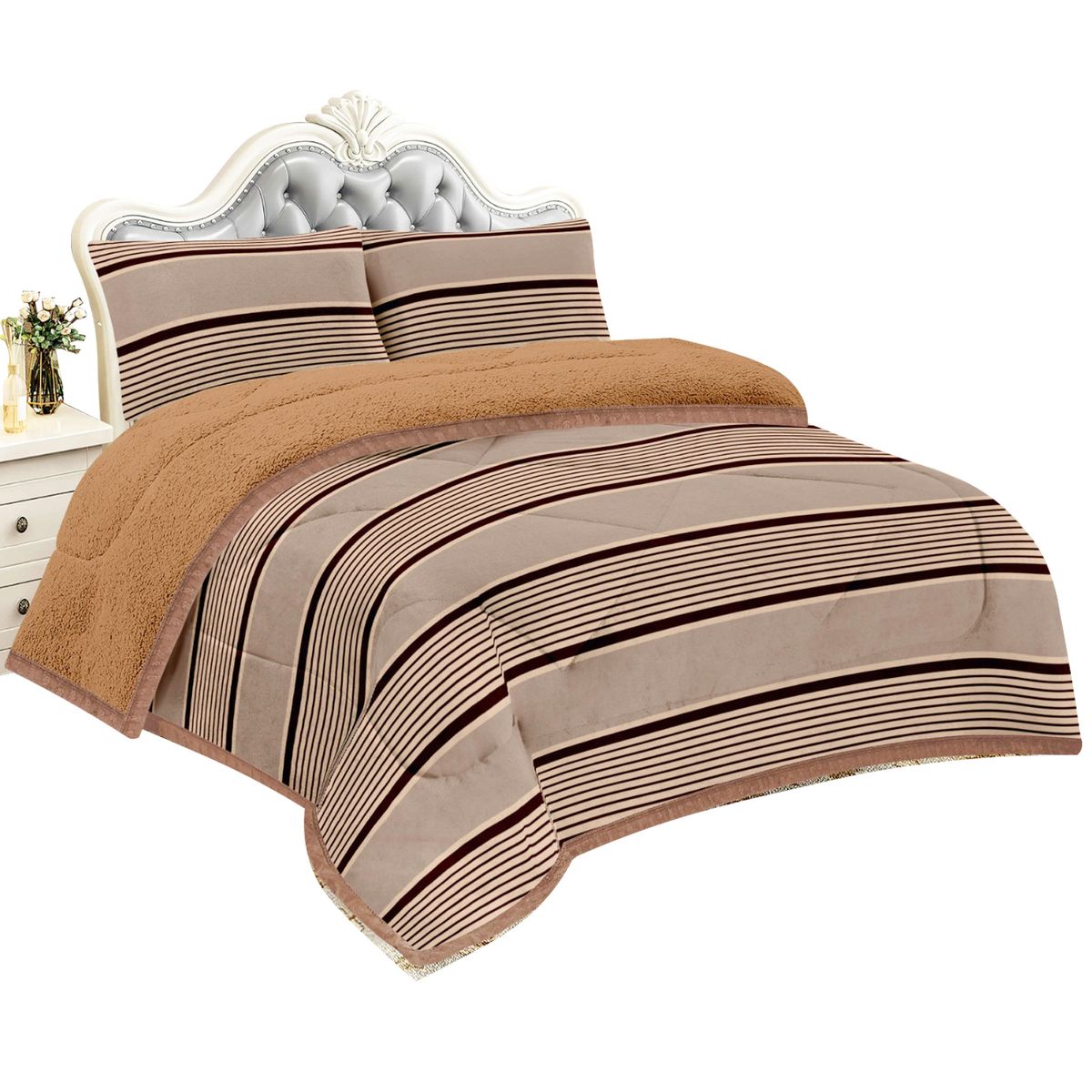 GOLDSUN - COBERTOR INVIERNO 3Piezas - 2plz -C