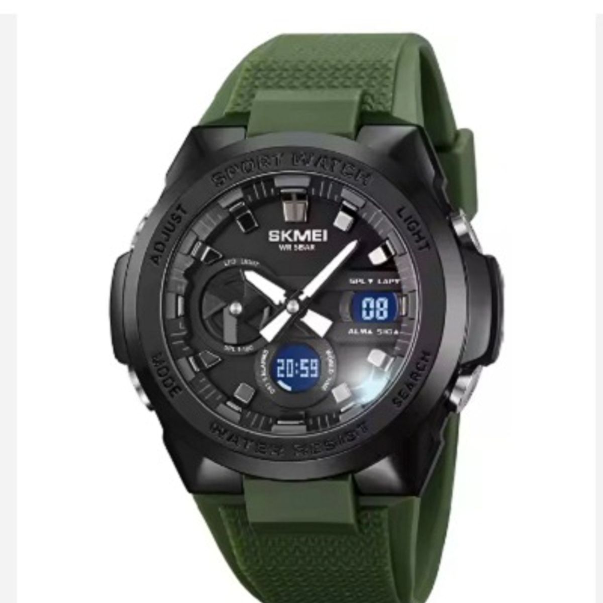 SKMEI - Reloj SKMEI Sonar 2105 Hibrido Multifunción Horario Mundial