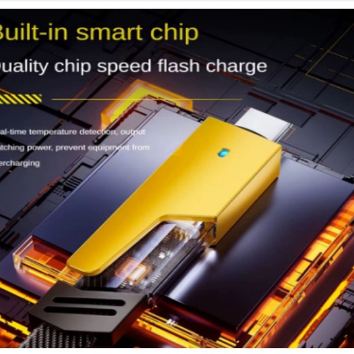 SMART - CABLE 4 EN 1 SUPER GARGA RAPIDA 65W + 27W RECUBRIMIENTO MEGA REFORZADO