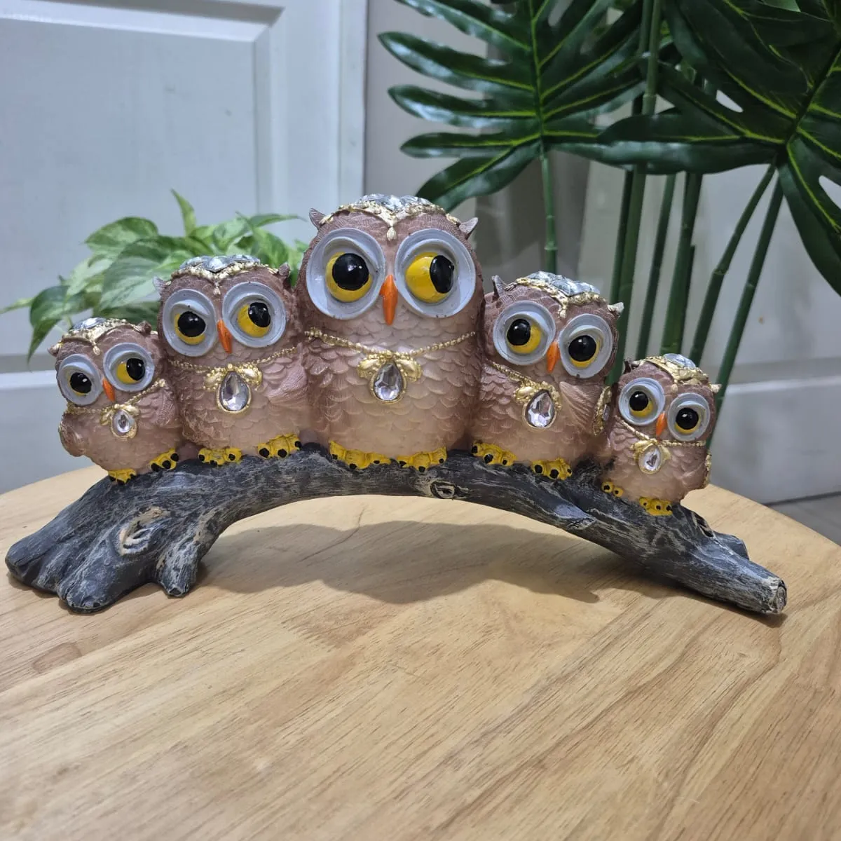 GENERICO - Familia de Buhos Ollie 31x16 cm