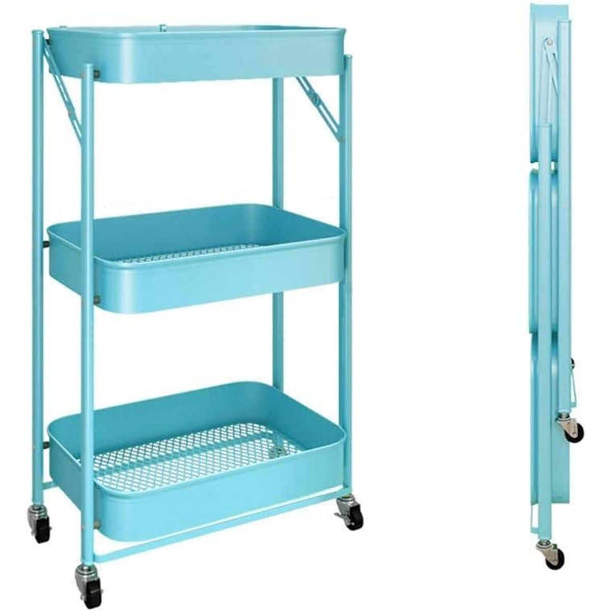 GENERICO - CARRITO ORGANIZADOR MULTIFUNCIONAL DE 3 NIVELES