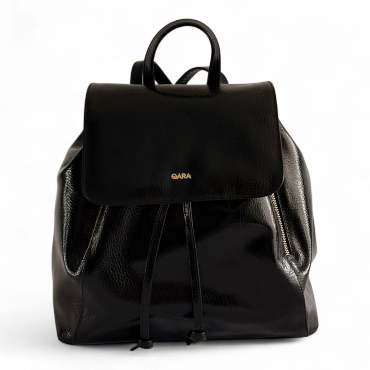 QARA - Mochila De Cuero Genuino