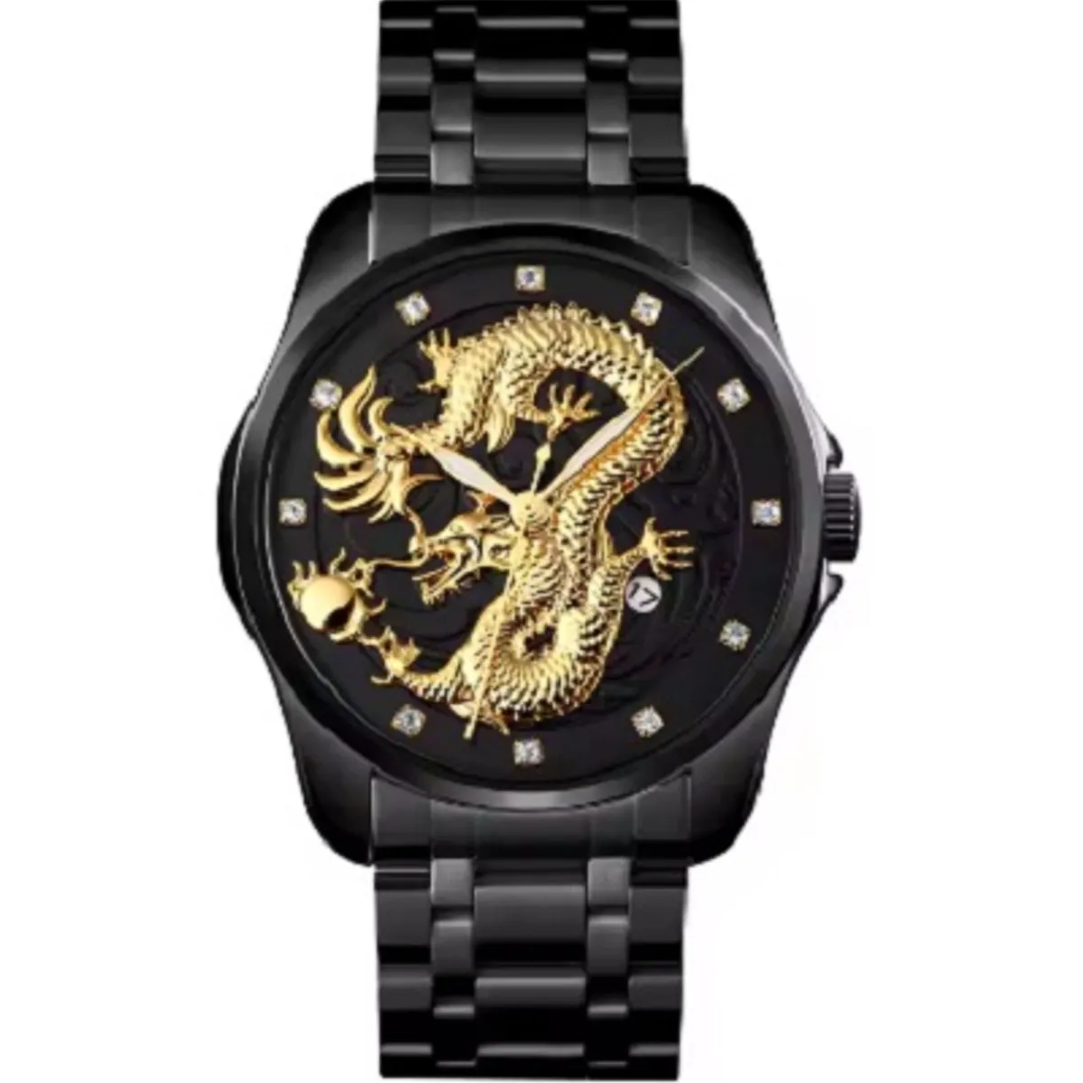 SKMEI - Reloj de pulsera Skmei Sport 9193 con cuerpo dorado para hombre