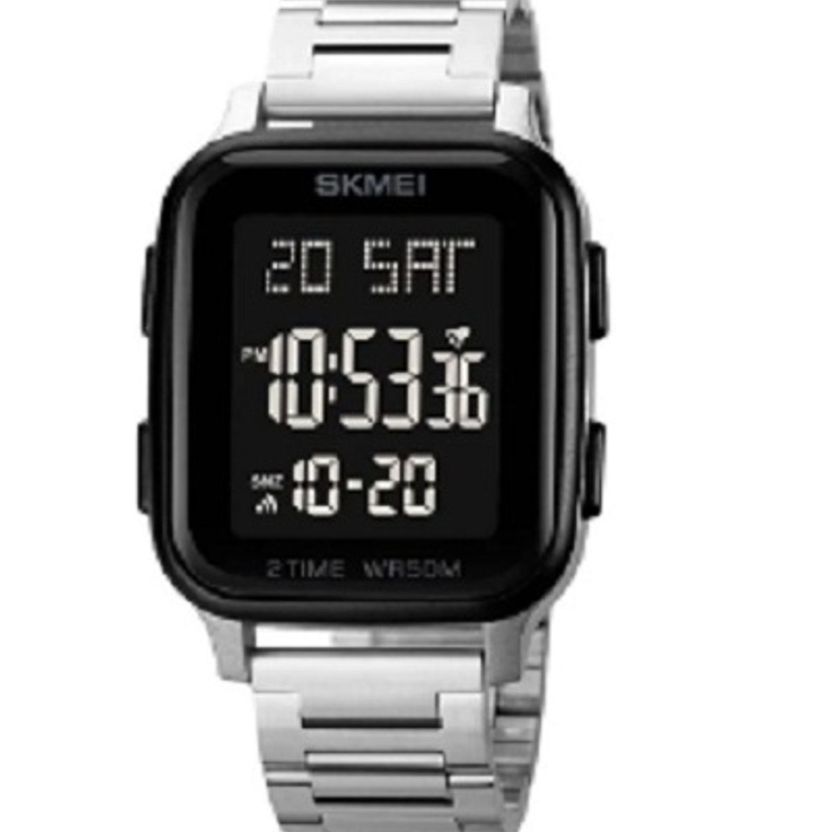 SKMEI - Reloj SKMEI Time 1859 Digital Dual Multifunción Acero