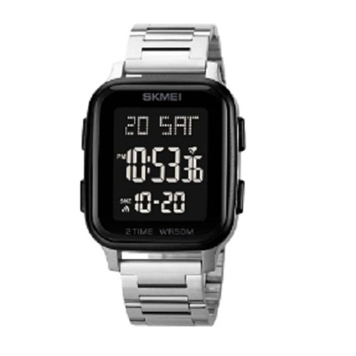 SKMEI - Reloj SKMEI Time 1859 Digital Dual Multifunción Acero