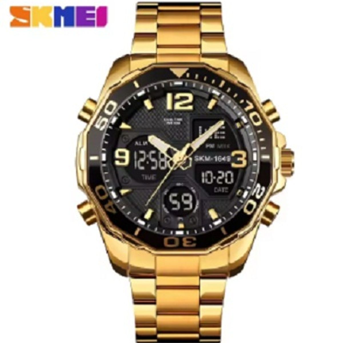 SKMEI - Reloj Skmei 1649 Negro original Analogo y Digital