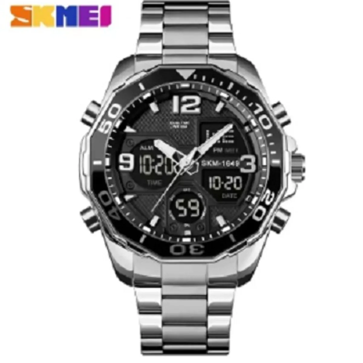 SKMEI - Reloj Skmei 1649 Negro original Analogo y Digital