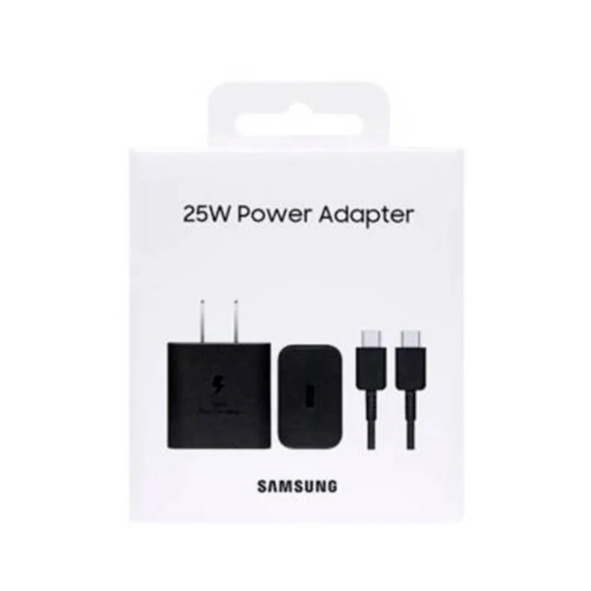 SAMSUNG - Cargador Con Cable Samsung 25w Gan Galaxy A55/ A56 Negro
