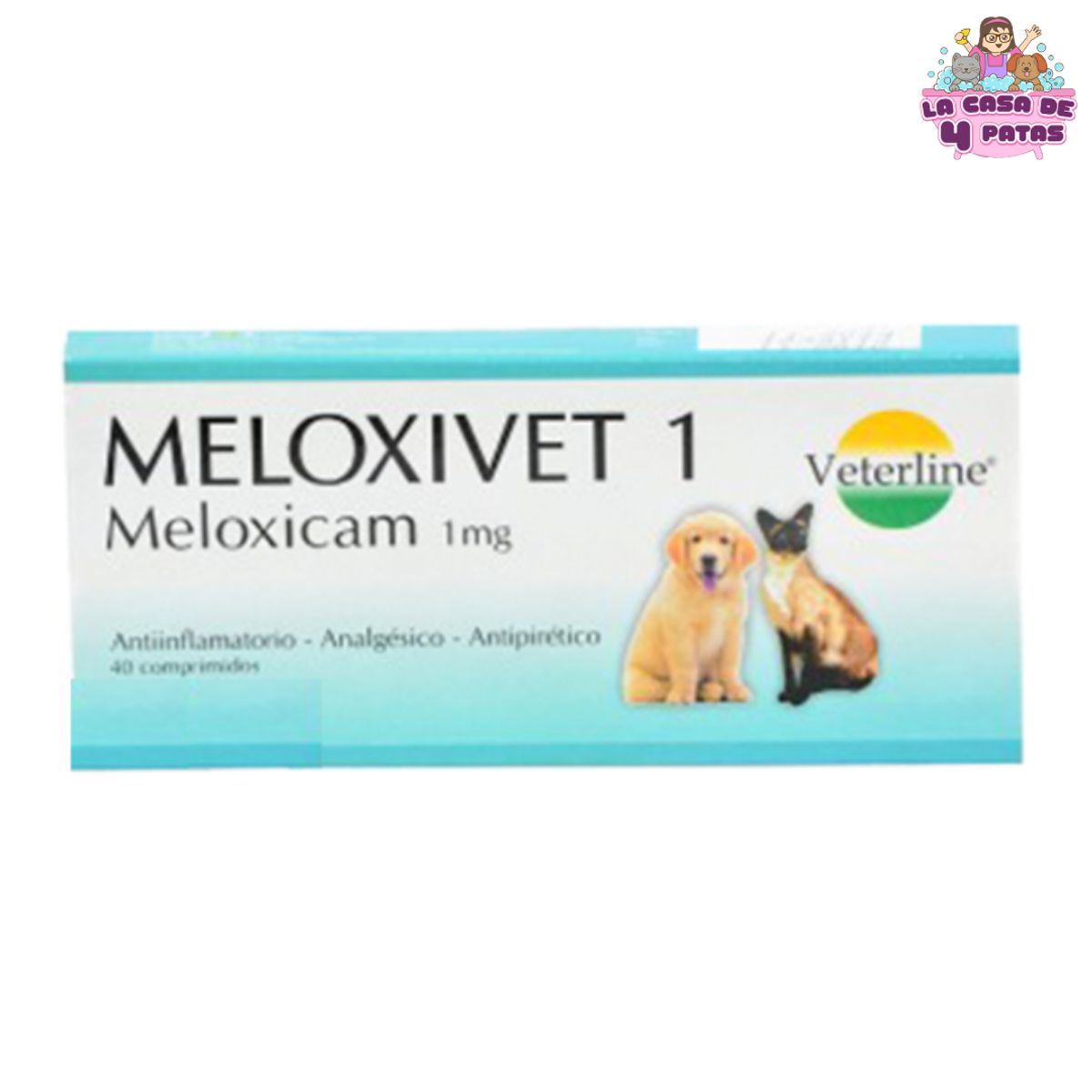 GENERICO - Medicamento MELOXIVET 1 MG caja x40 comprimidos
