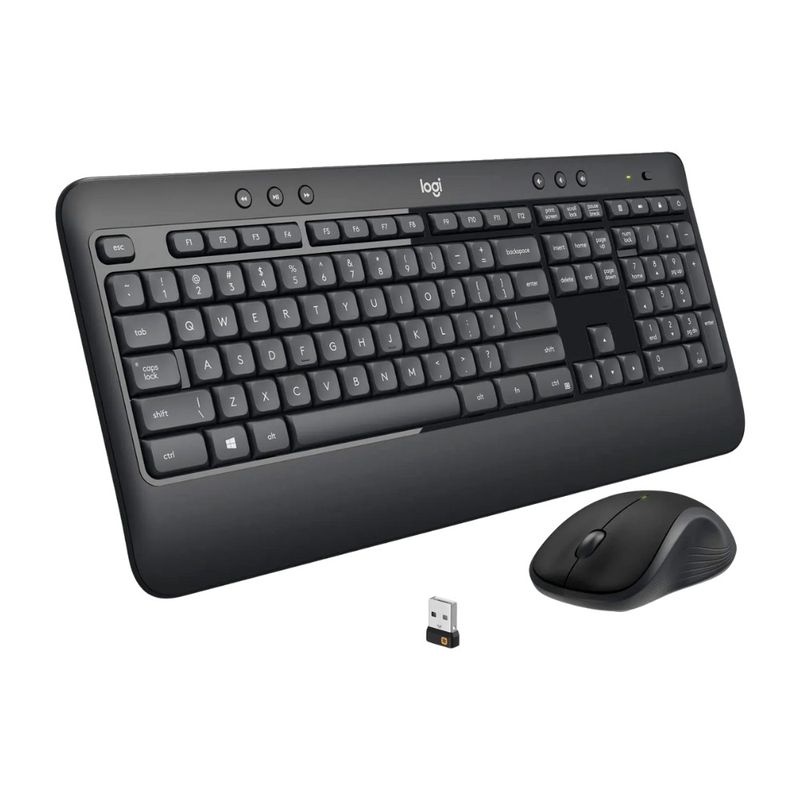 LOGITECH - Combo Teclado y Mouse Español Inalambrico