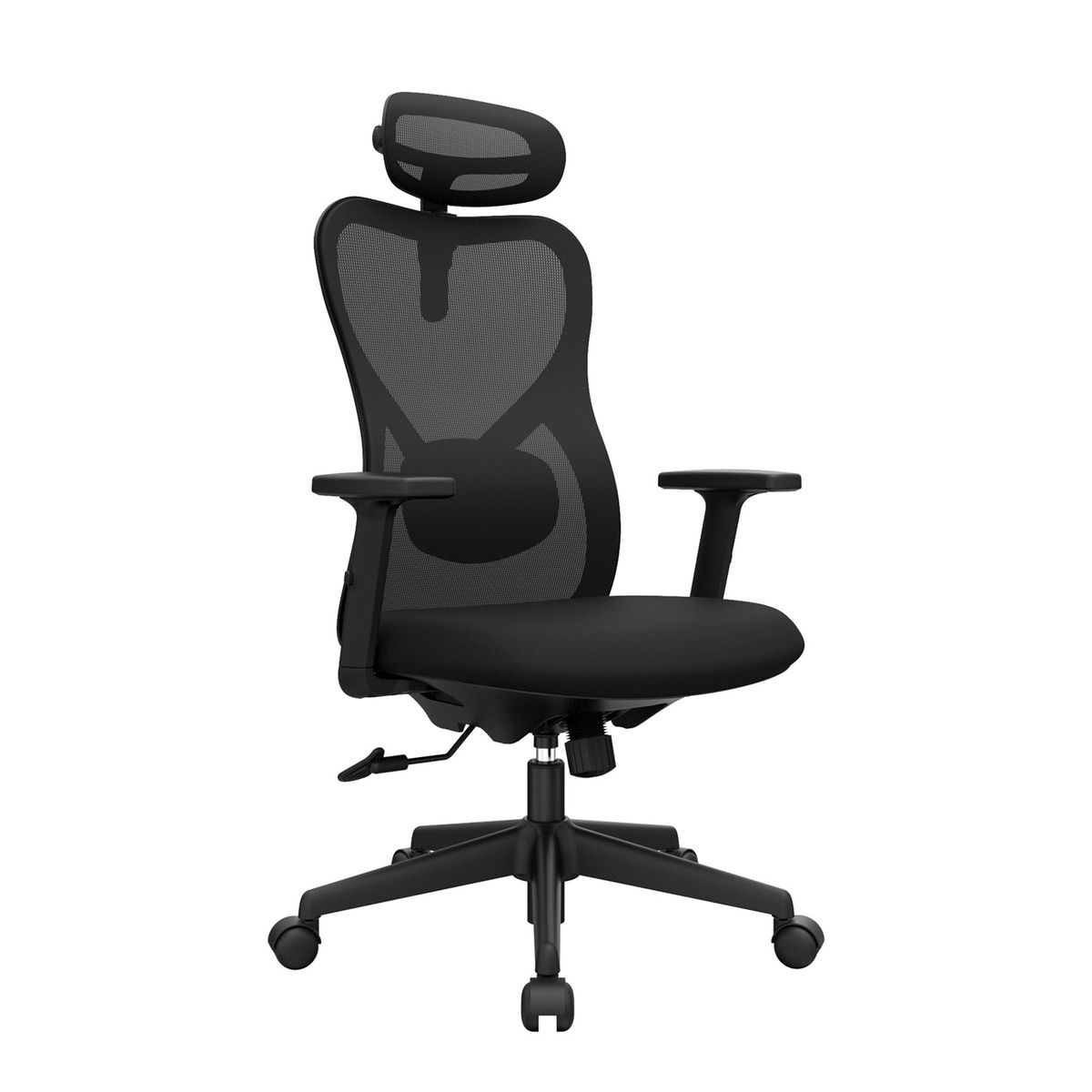 OFIDEAS - Silla Reclinable Presidente Bug Negro Nylon Ofideas