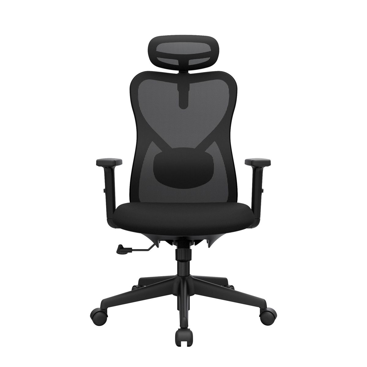 OFIDEAS - Silla Reclinable Presidente Bug Negro Nylon Ofideas