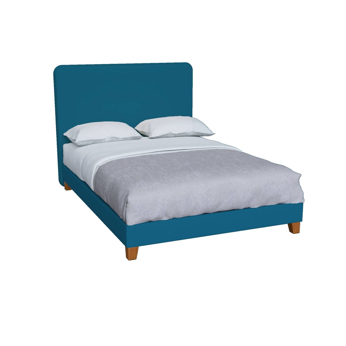 GENERICO - Cabecera Básico Tapizada 2Plz - Color Azul