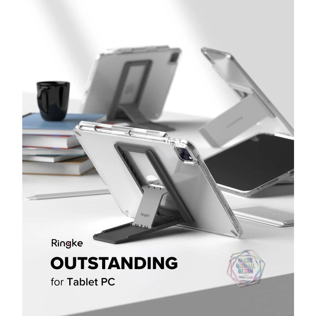 RINGKE - Parante Gris Para Tableta Ringke