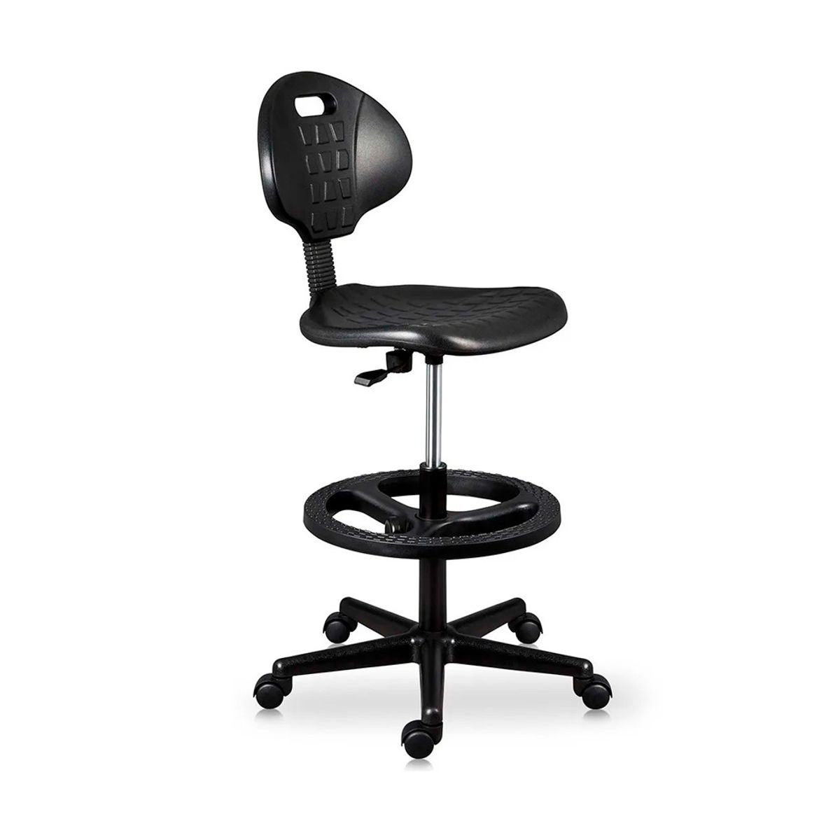 OFIDEAS - Silla Cajero Ergonómico Twig Aro Negro Ofideas