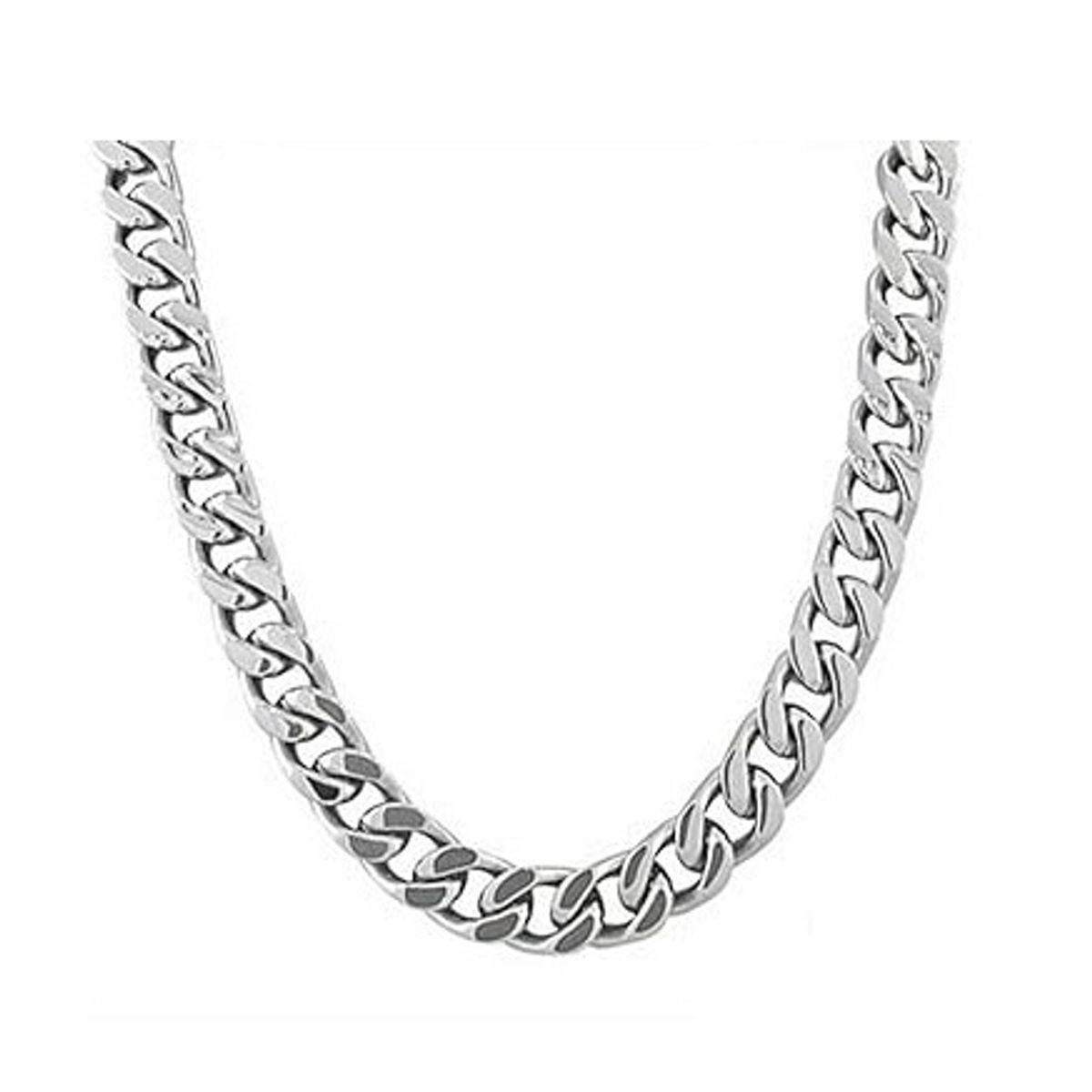 OEM - Cadena Hombre Eslabon Grueso Fino Acero Inoxidable 316L