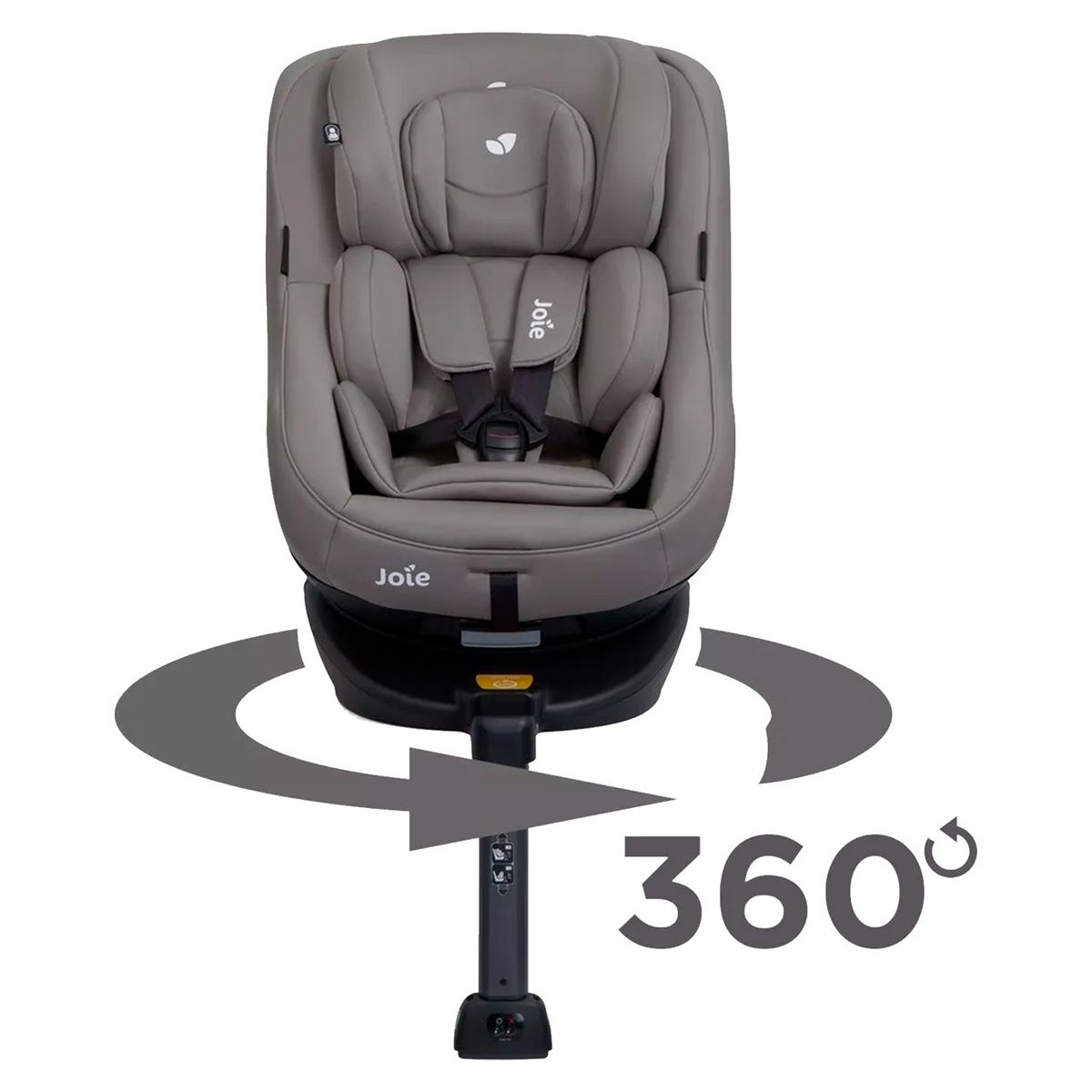 JOIE - Silla De Auto Para Bebé Giro 360° Joie Spin Gray Flannel